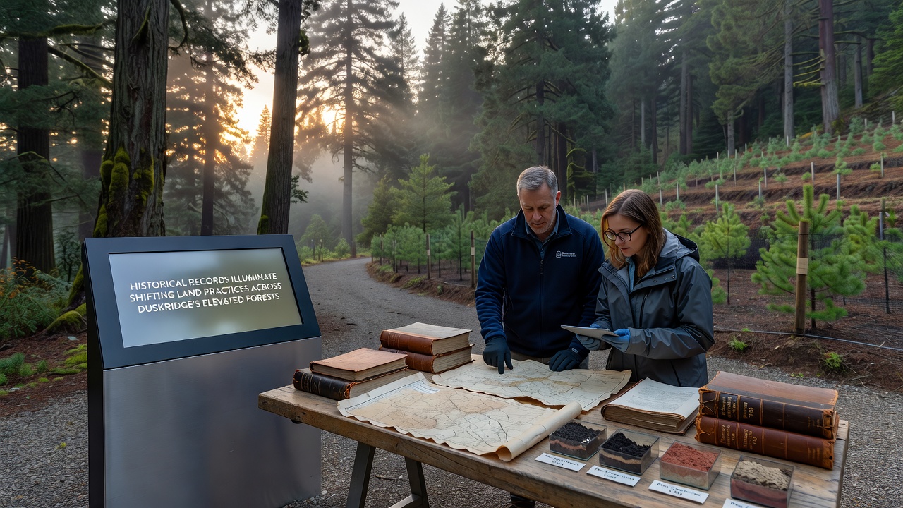 Historical Records Illuminate Shifting Land Practices Across Duskridge's Elevated Forests